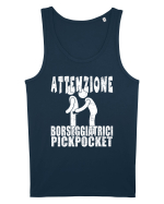 Attenzione Borseggiatrici Pickpocket Maiou Bărbat Runs