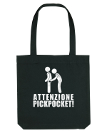 Attenzione Pickpocket! Sacoșă textilă
