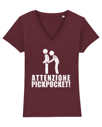 Attenzione Pickpocket! Burgundy