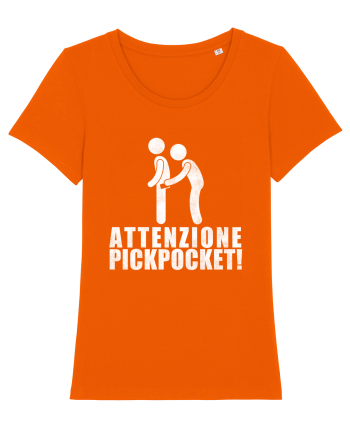 Attenzione Pickpocket! Bright Orange