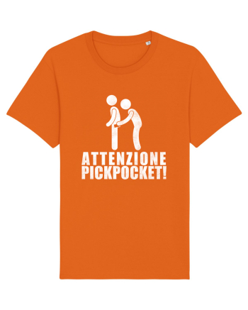 Attenzione Pickpocket! Bright Orange