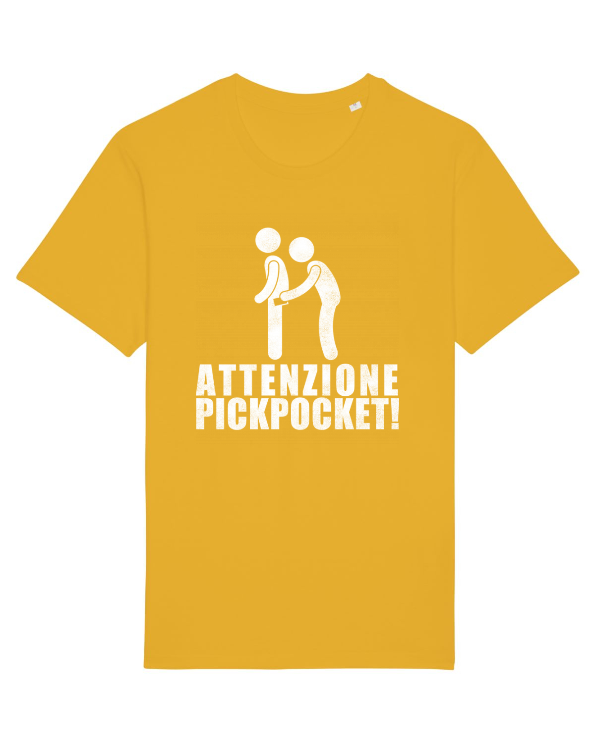 Tricou mânecă scurtă Unisex Rocker Spectra Yellow
