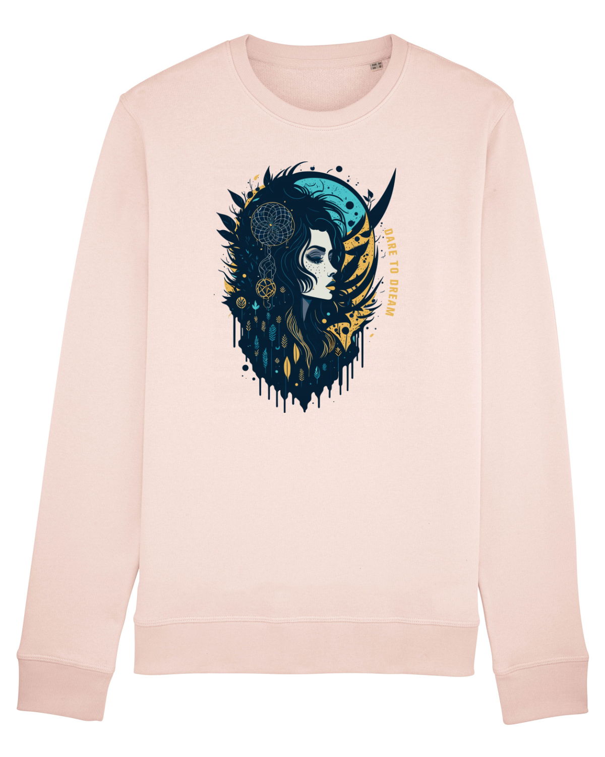 Bluză mânecă lungă Unisex Rise Candy Pink