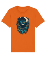 Pisica nocturna Tricou mânecă scurtă Unisex Rocker