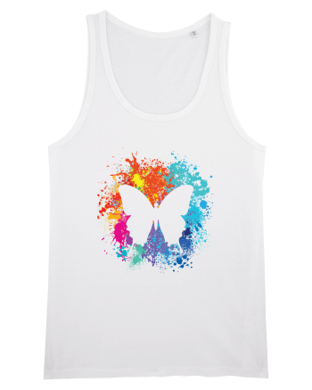Butterfly Colors White