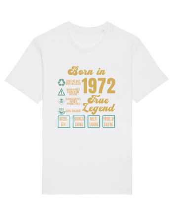 Born In 1972 True Legend White