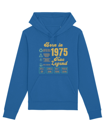 Born In 1975 True Legend Royal Blue