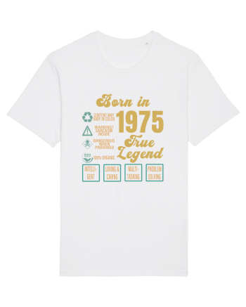Born In 1975 True Legend White