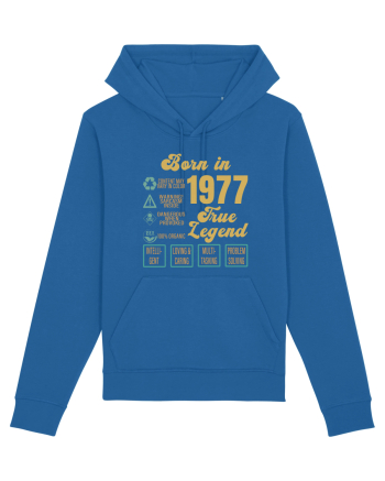 Born In 1977 True Legend Royal Blue