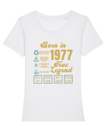 Born In 1977 True Legend White