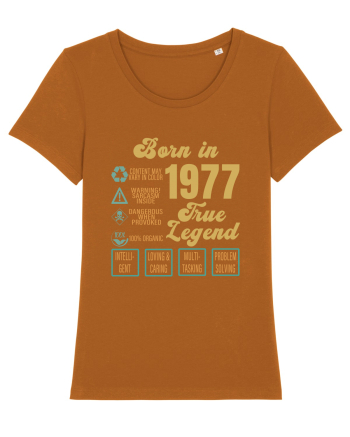 Born In 1977 True Legend Roasted Orange