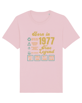 Born In 1977 True Legend Cotton Pink