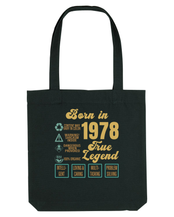 Born In 1978 True Legend Black