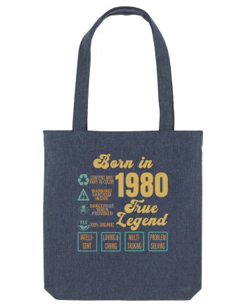 Born In 1980 True Legend Midnight Blue