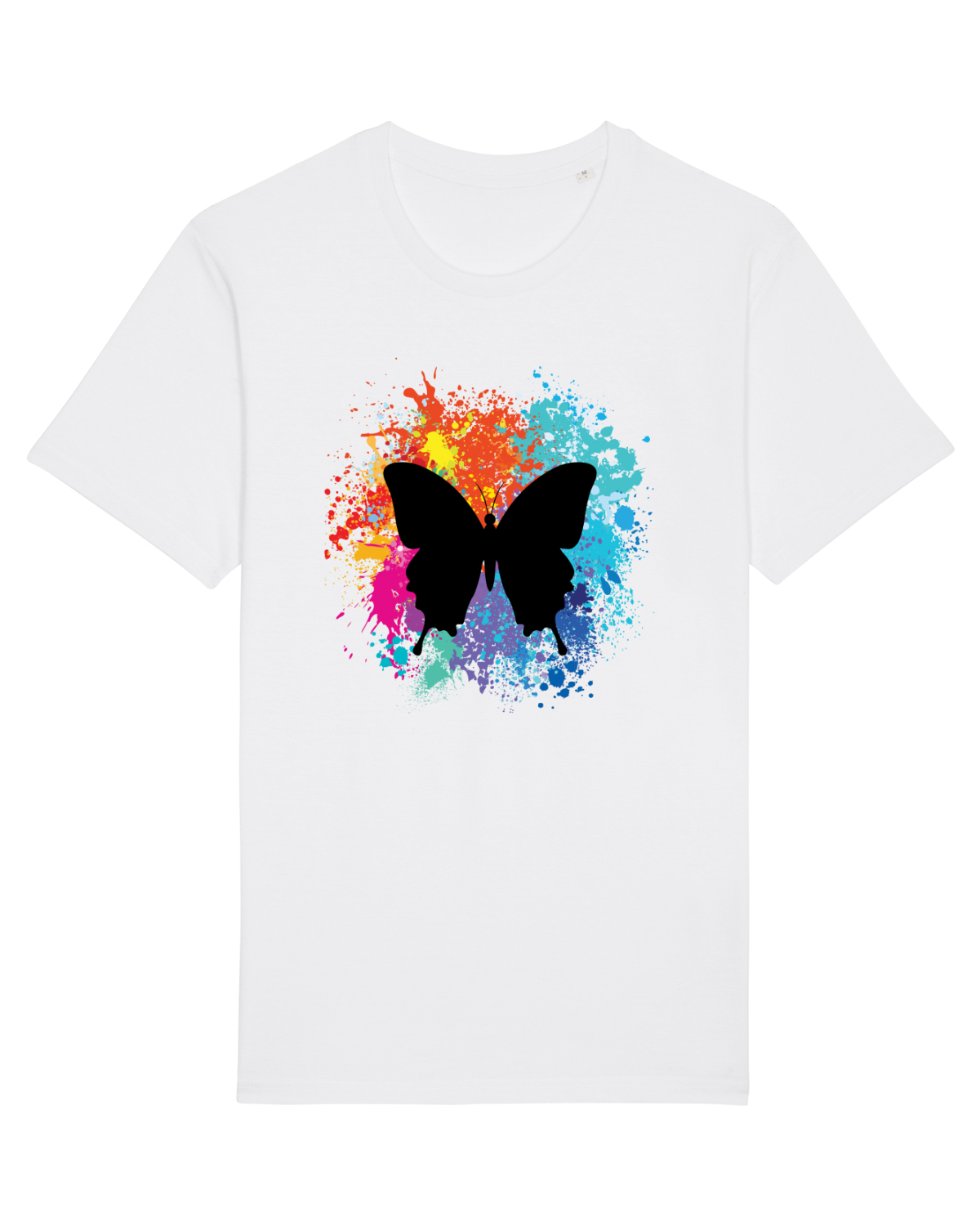 Tricou mânecă scurtă Unisex Rocker White