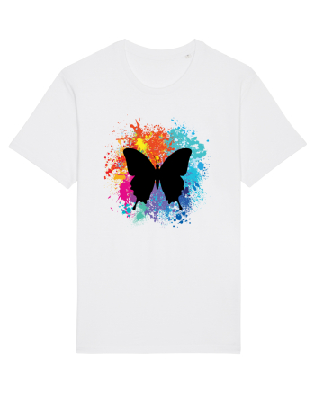 Butterfly Colors White