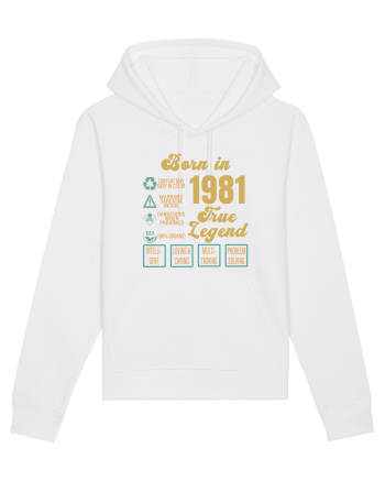 Born In 1981 True Legend White