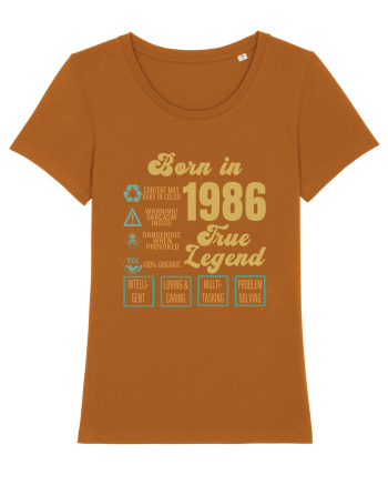 Born In 1986 True Legend Roasted Orange