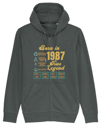 Born In 1987 True Legend Anthracite