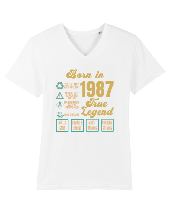 Born In 1987 True Legend White