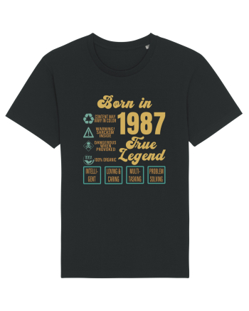 Born In 1987 True Legend Black