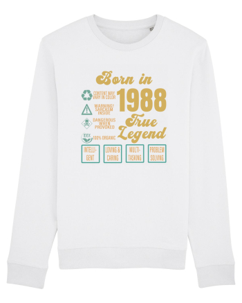 Born In 1988 True Legend White