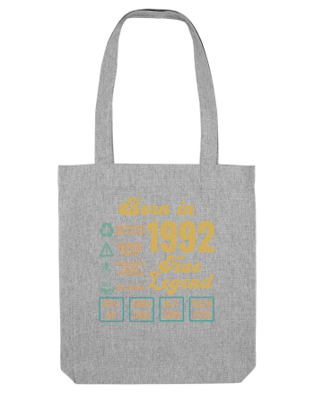 Born In 1992 True Legend Heather Grey