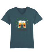 TRICOU DE MERS LA BERE CU BAIETII Tricou mânecă scurtă guler V Bărbat Presenter