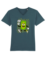 VII LA BERE? Tricou mânecă scurtă guler V Bărbat Presenter