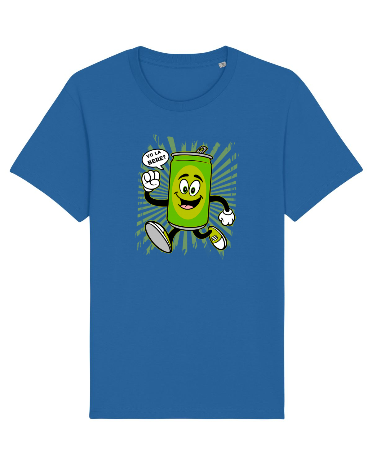 Tricou mânecă scurtă Unisex Rocker Royal Blue
