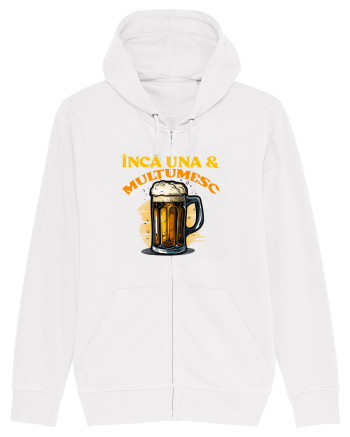 INCA UNA & MULTUMESC (tricou practic pentru mers la bere) White