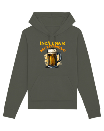 INCA UNA & MULTUMESC (tricou practic pentru mers la bere) Khaki