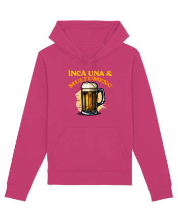 INCA UNA & MULTUMESC (tricou practic pentru mers la bere) Raspberry