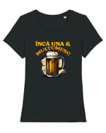 INCA UNA & MULTUMESC (tricou practic pentru mers la bere) Tricou mânecă scurtă guler larg fitted Damă Expresser