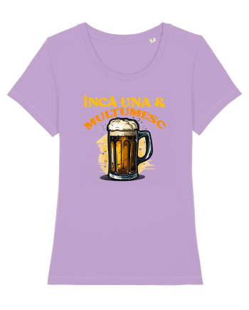 INCA UNA & MULTUMESC (tricou practic pentru mers la bere) Lavender Dawn