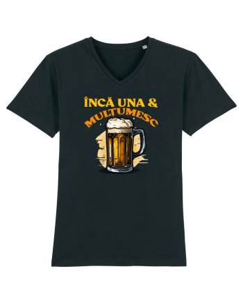 INCA UNA & MULTUMESC (tricou practic pentru mers la bere) Black