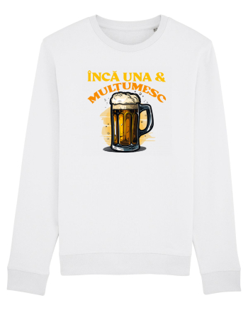 INCA UNA & MULTUMESC (tricou practic pentru mers la bere) White
