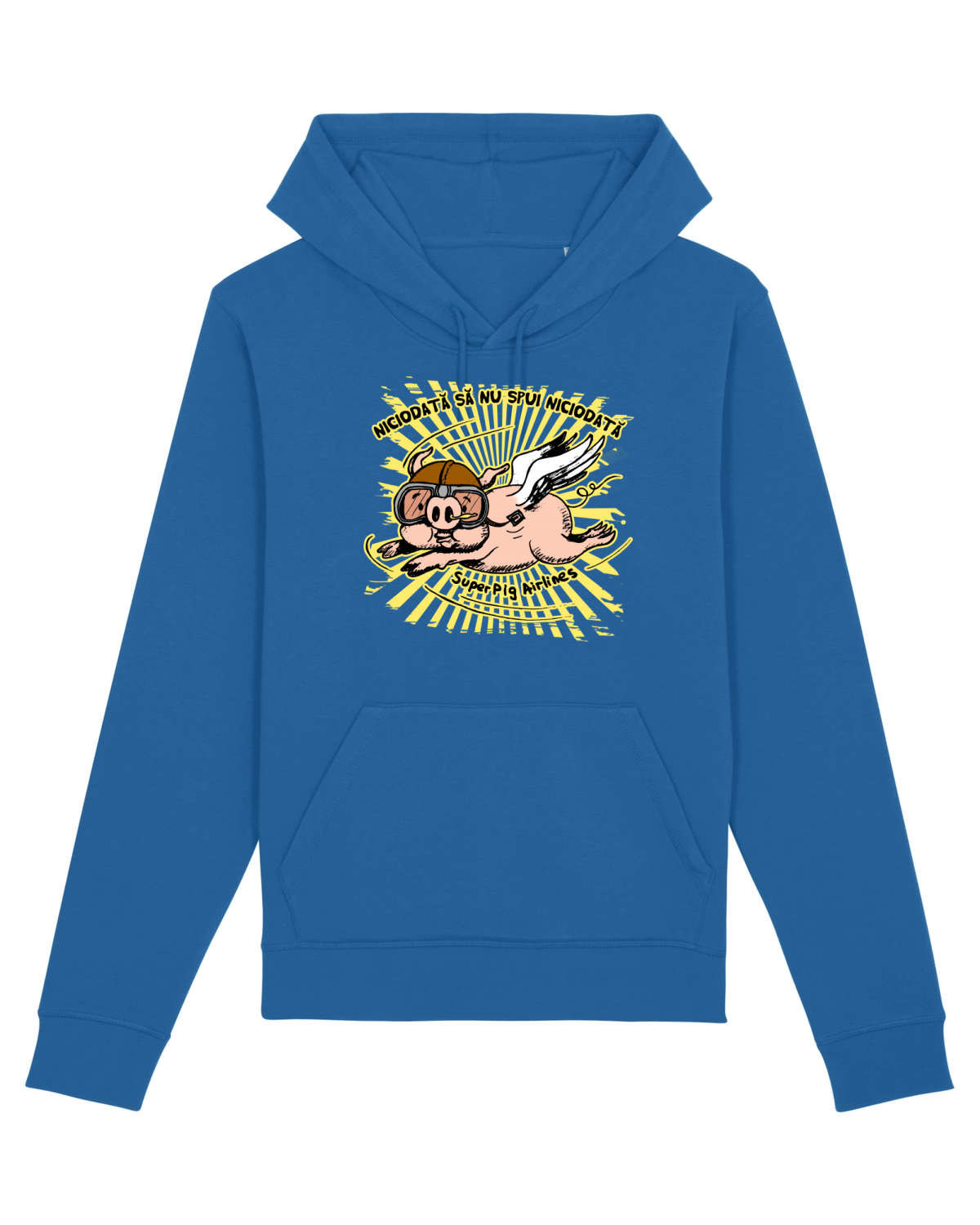 Hanorac Unisex Drummer Royal Blue