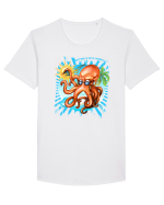 Anything is OCTO - POSSIBLE 1 Tricou mânecă scurtă guler larg Bărbat Skater