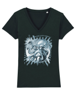 Anything is OCTO - POSSIBLE 3 Tricou mânecă scurtă guler V Damă Evoker