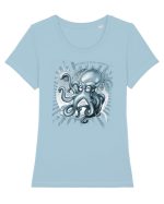 Anything is OCTO - POSSIBLE 3 Tricou mânecă scurtă guler larg fitted Damă Expresser