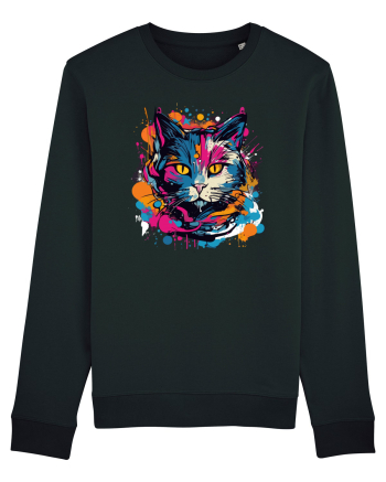 Pisica graffiti Black
