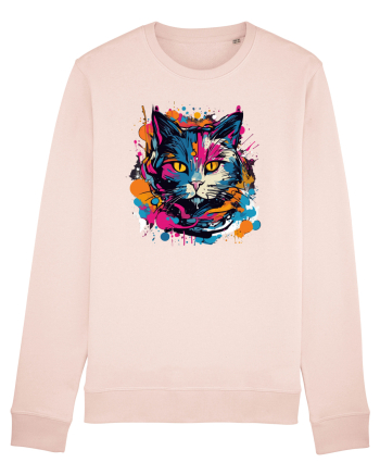 Pisica graffiti Candy Pink