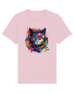 Pisica graffiti Tricou mânecă scurtă Unisex Rocker