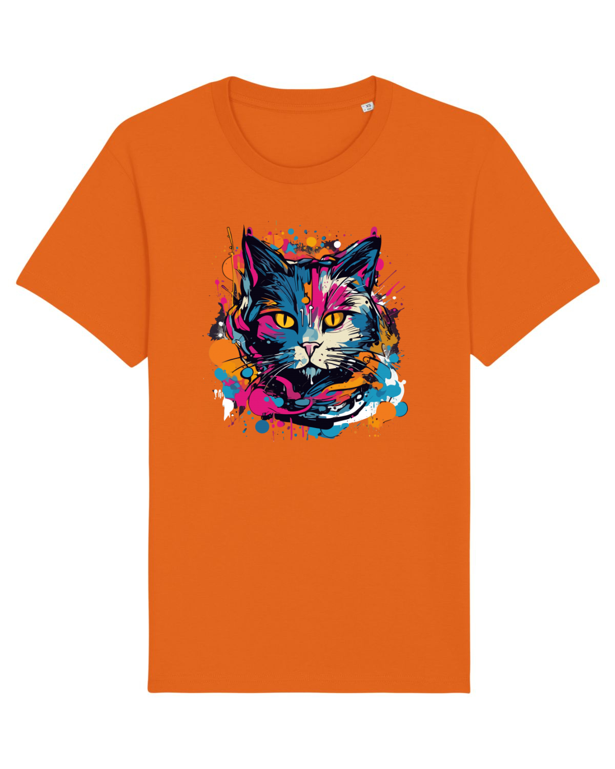 Tricou mânecă scurtă Unisex Rocker Bright Orange