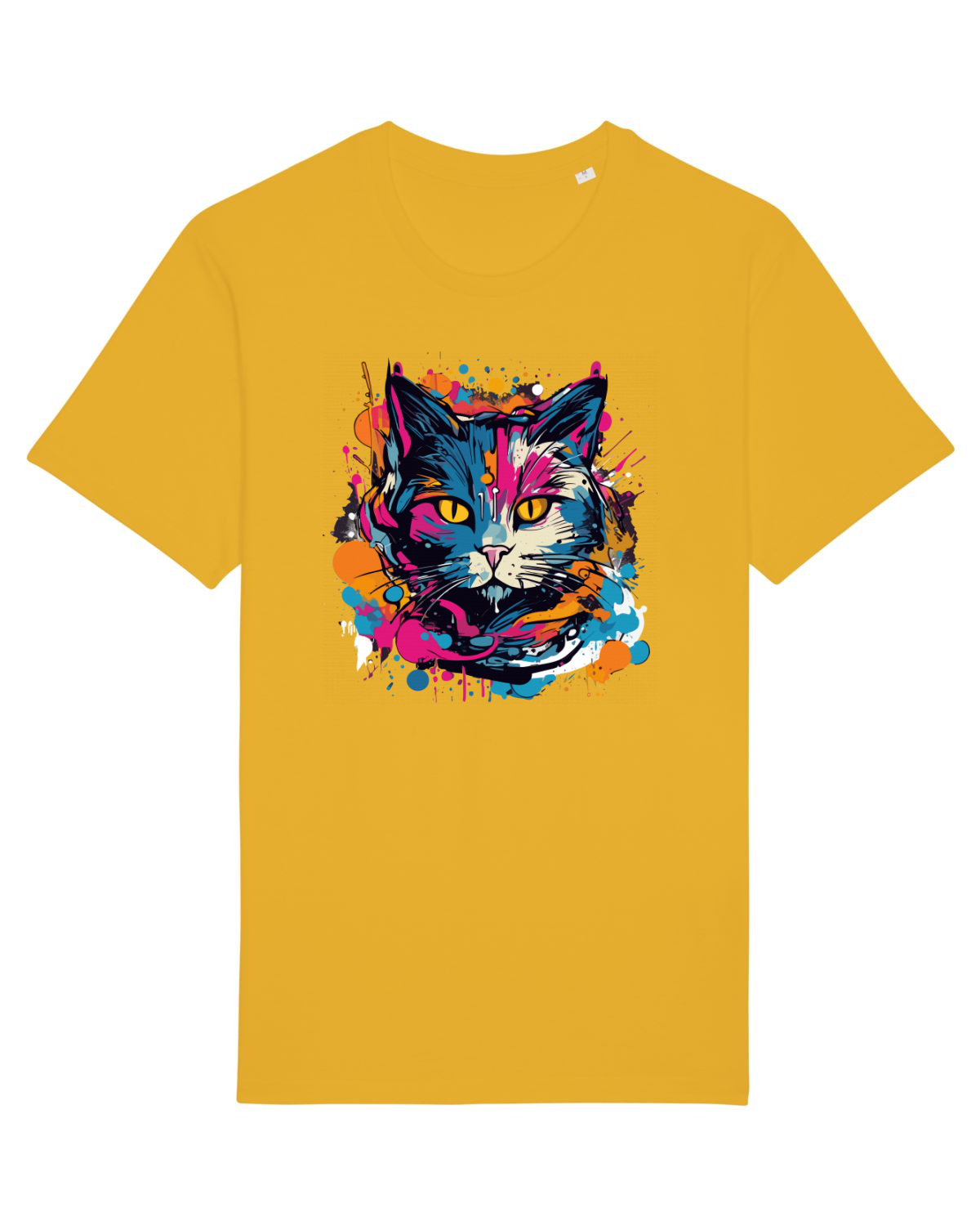 Tricou mânecă scurtă Unisex Rocker Spectra Yellow