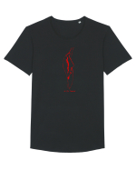 Sa fie lumina! 2 (joc spatiu negativ) Tricou mânecă scurtă guler larg Bărbat Skater