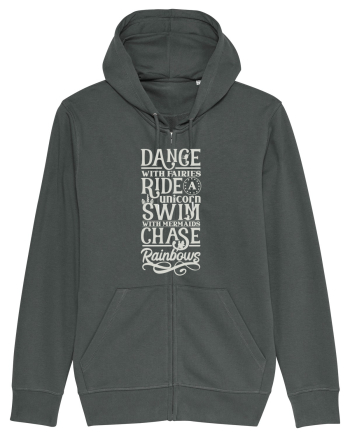 Dance with fairies, ride a unicorn, swim with mermaids, chase rainbows Anthracite