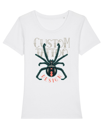 Custom Tattoo Design White