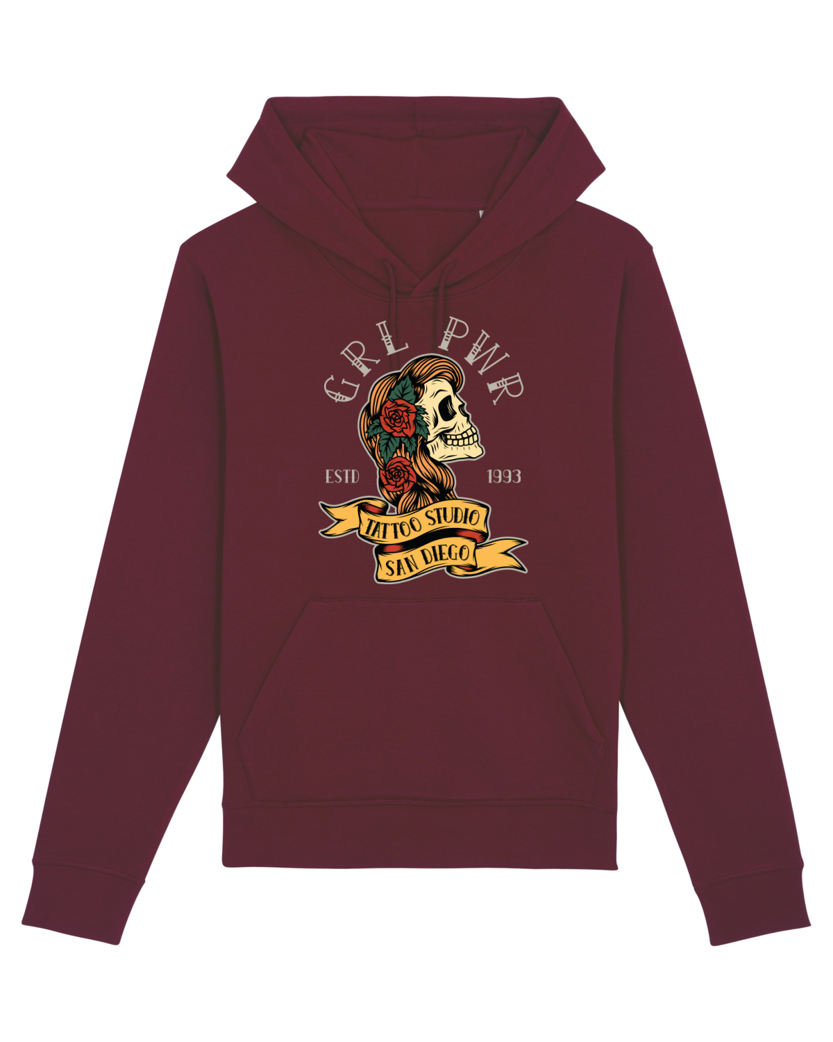 Hanorac Unisex Drummer Burgundy
